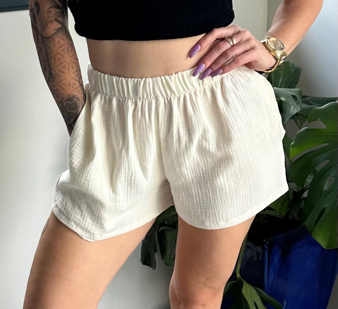 Crystal Infused Shorty Shorts