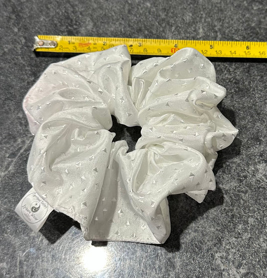 Crystal Infused Satin Scrunchie