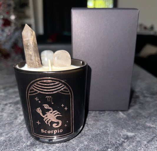 Scorpio Zodiac Candle