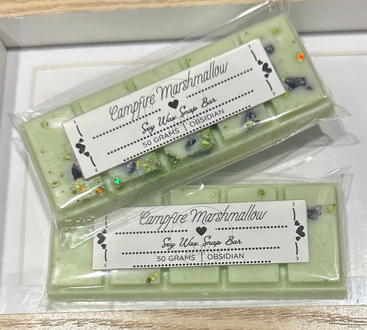 Campfire Marshmallow  Soy Wax Snap Bar
