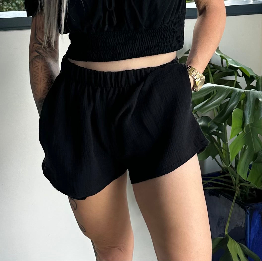 Crystal Infused Shorty Shorts