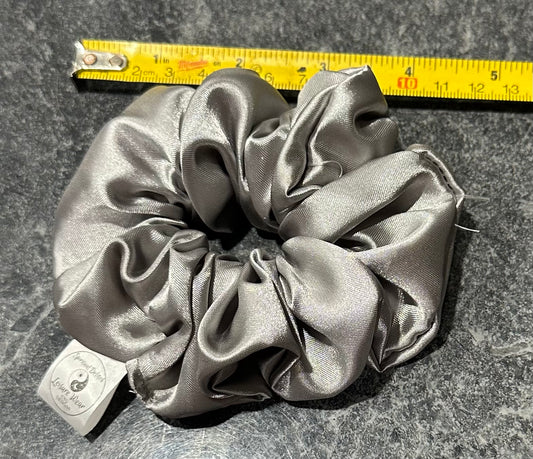 Crystal Infused Satin Scrunchie
