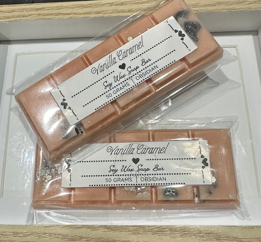 Vanilla Caramel Soy Wax Snap Bar