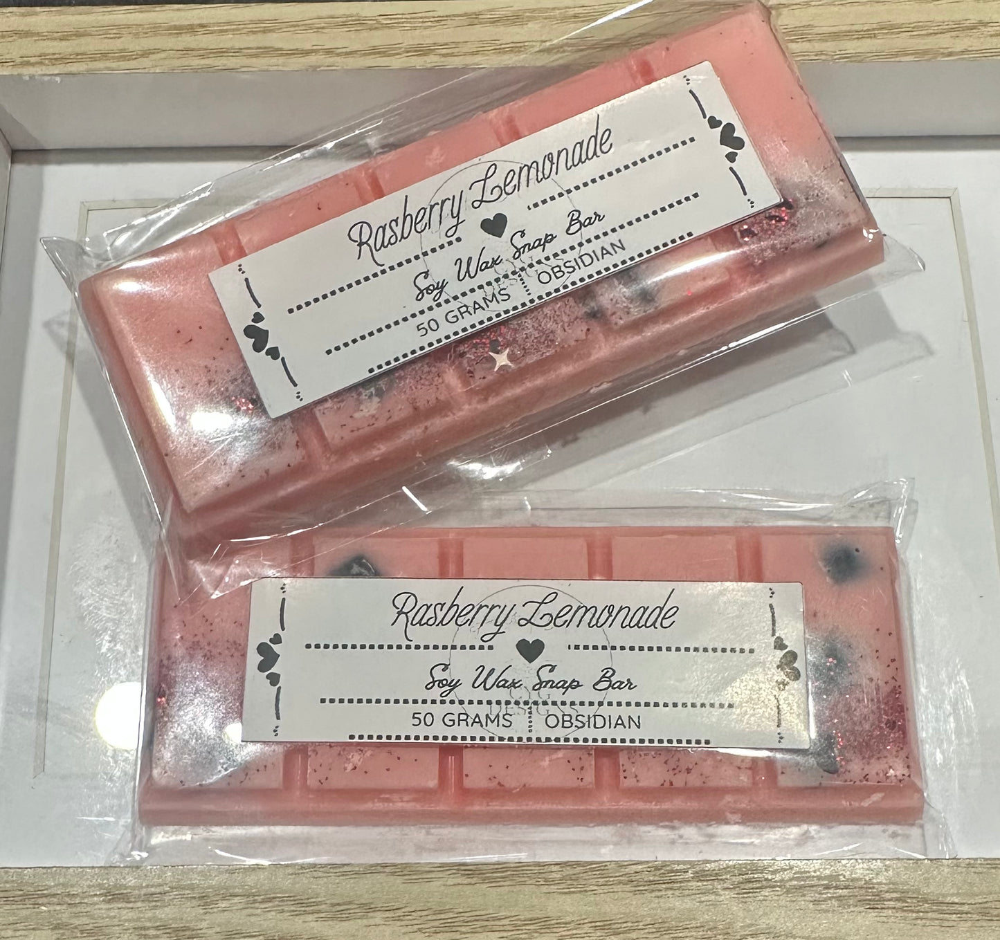Raspberry Lemonade Soy Wax Snap Bar