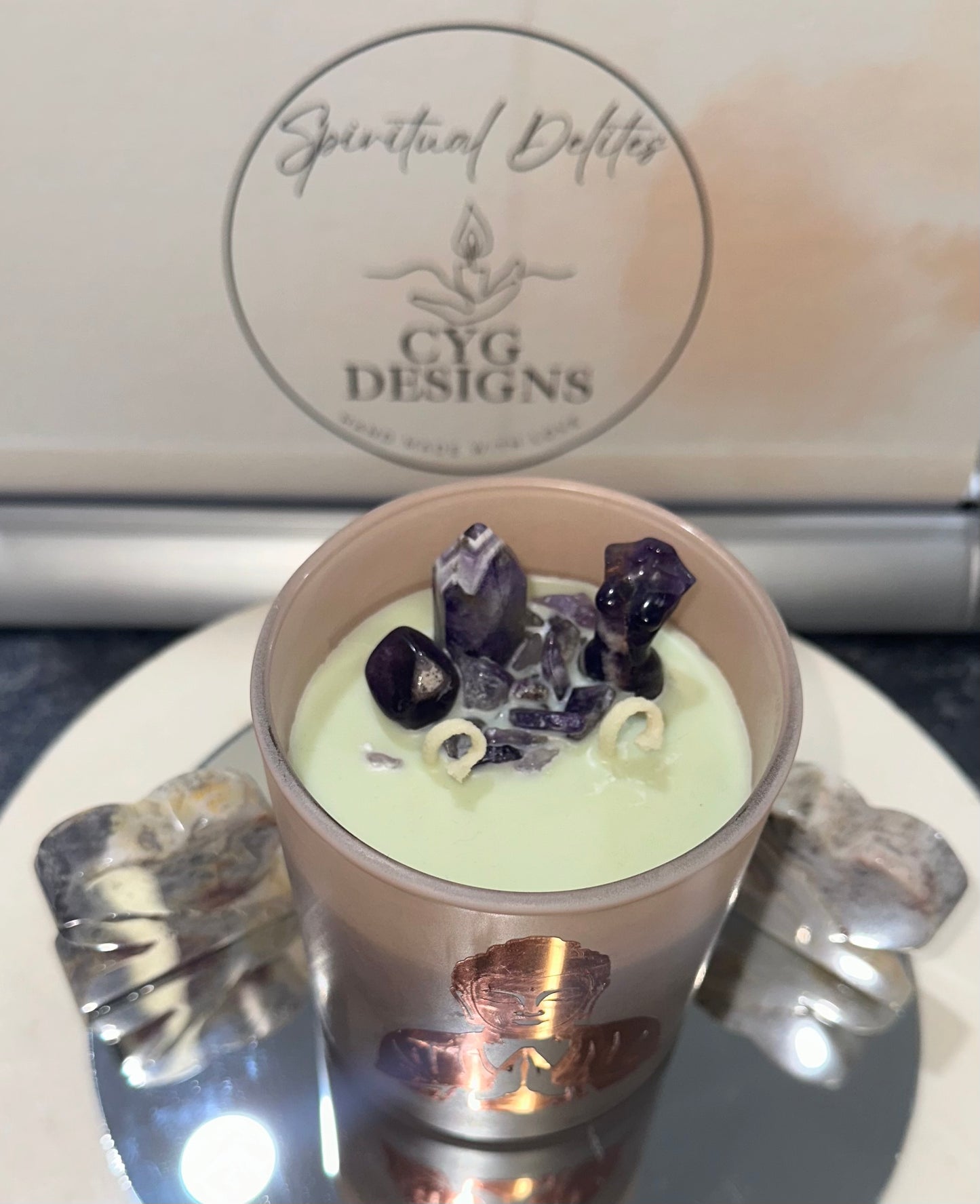 Relax Green Tea & Lemongrass Candle