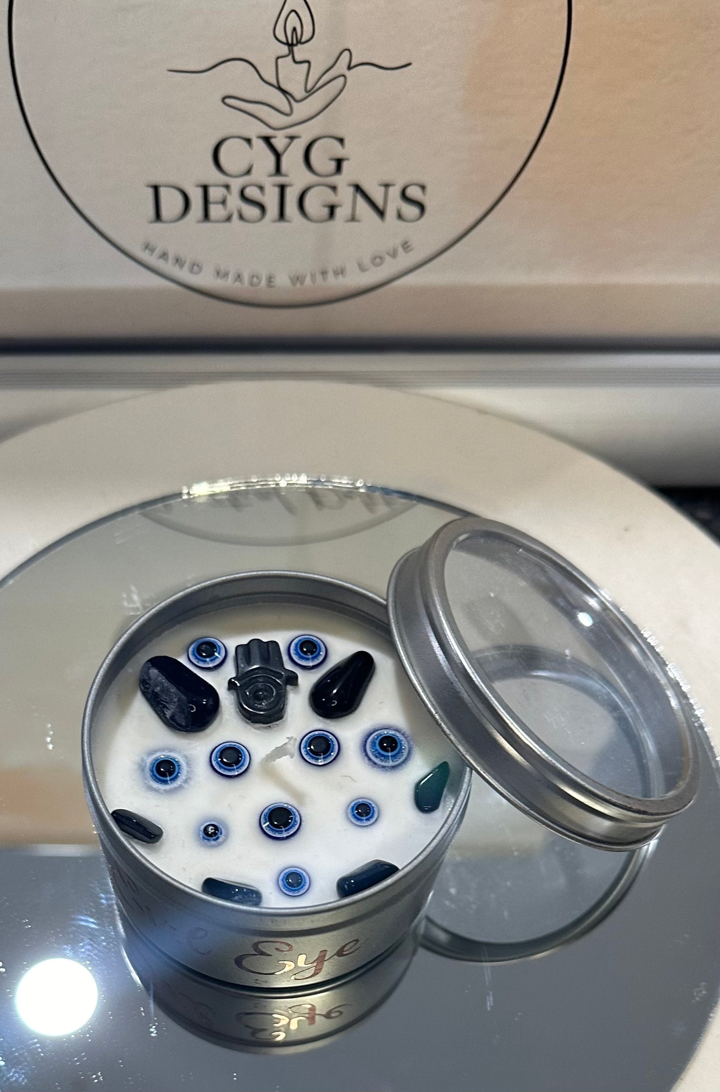 Evil Eye Candle