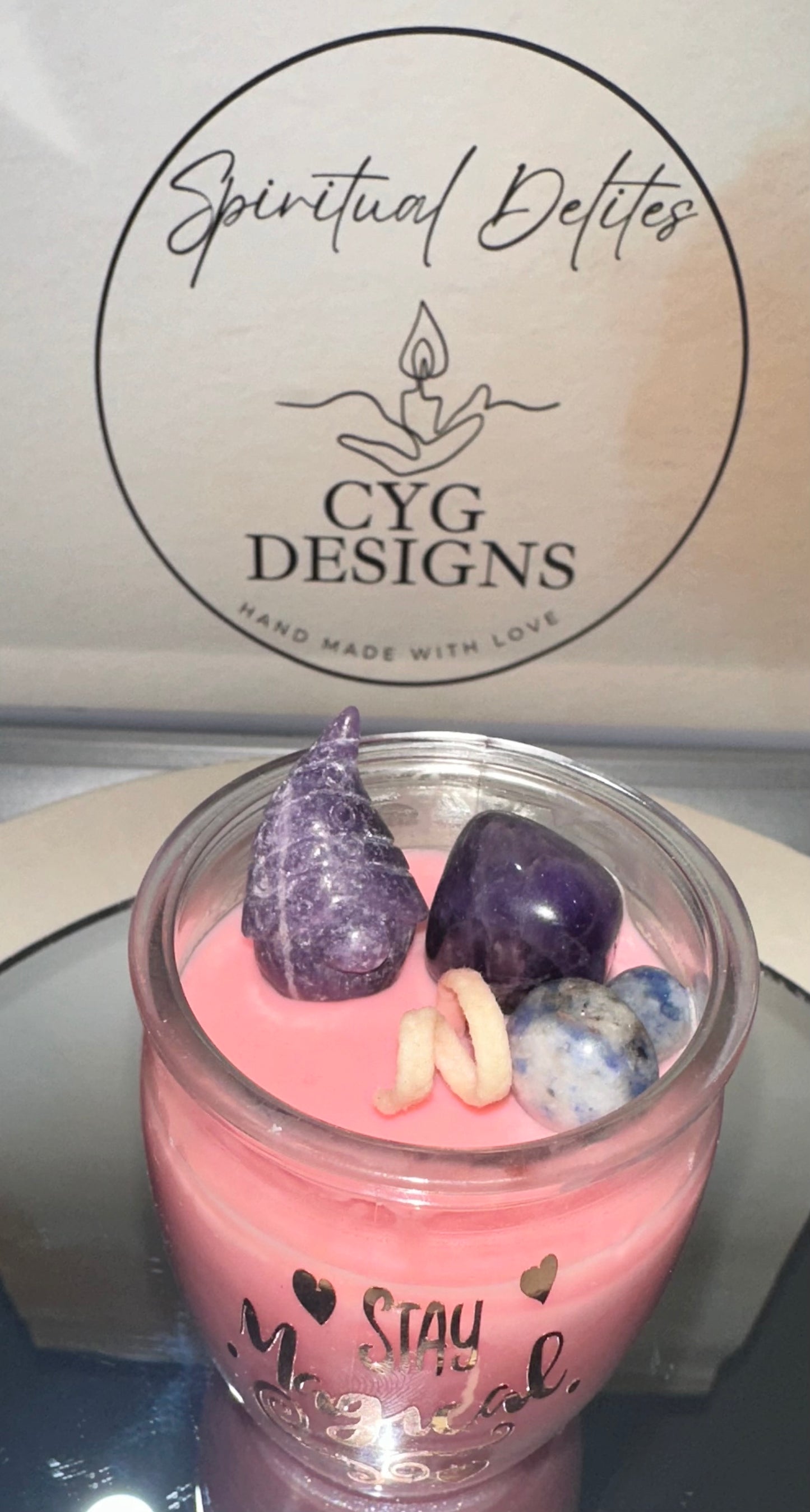 Chocomania Gnome Candle