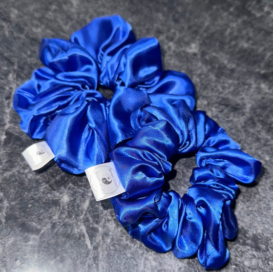 Crystal Infused Satin Scrunchie