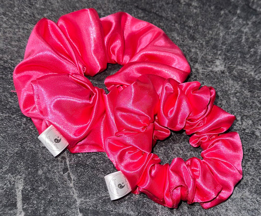 Crystal Infused Satin Scrunchie