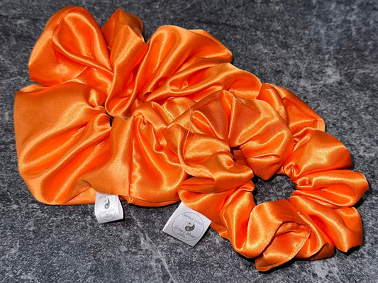 Crystal Infused Satin Scrunchie
