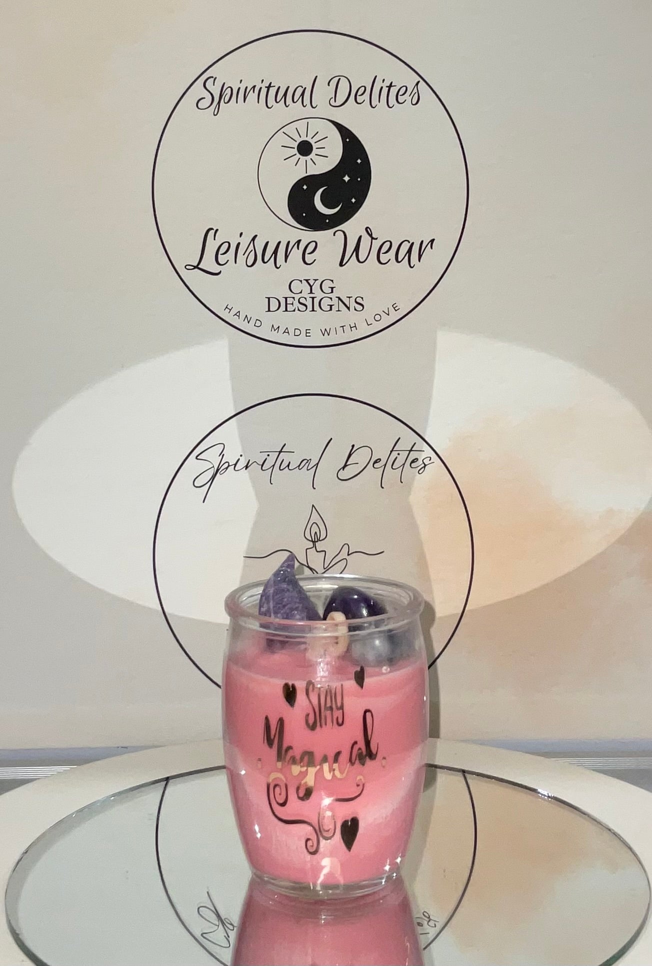 Chocomania Gnome Candle