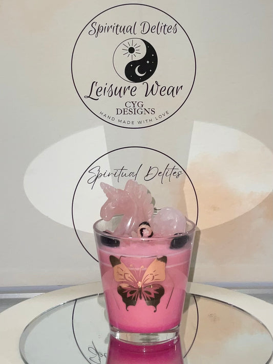 Unicorn Love Candle - Valentine Bouquet