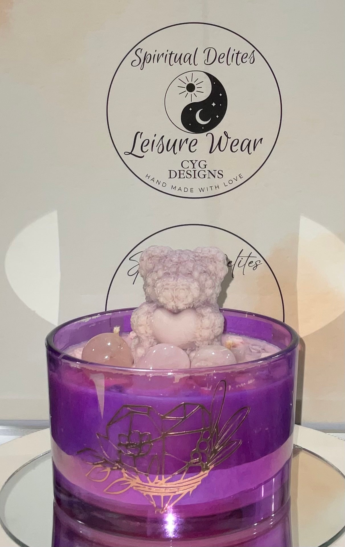 Champagne & Strawberries Bowl Candle