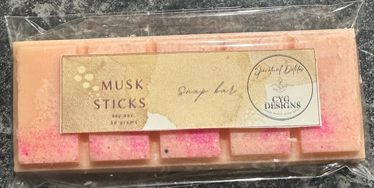 Musk Sticks Soy Wax Snap Bar