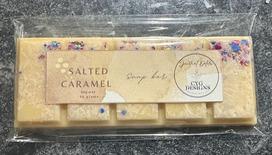 Salted Caramel Soy Wax Snap Bar