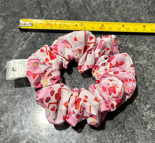 Gnome Cotton Crystal Infused Scrunchie