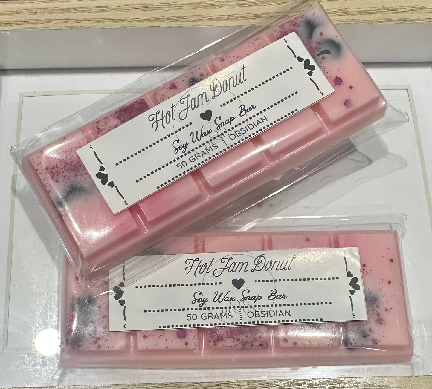 Hot Jam Donut Soy Wax Snap Bar