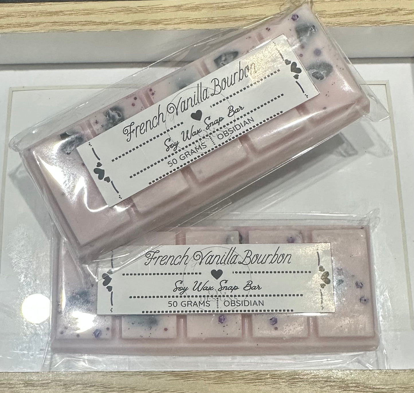 French Vanilla Bourbon Soy Wax Snap Bar