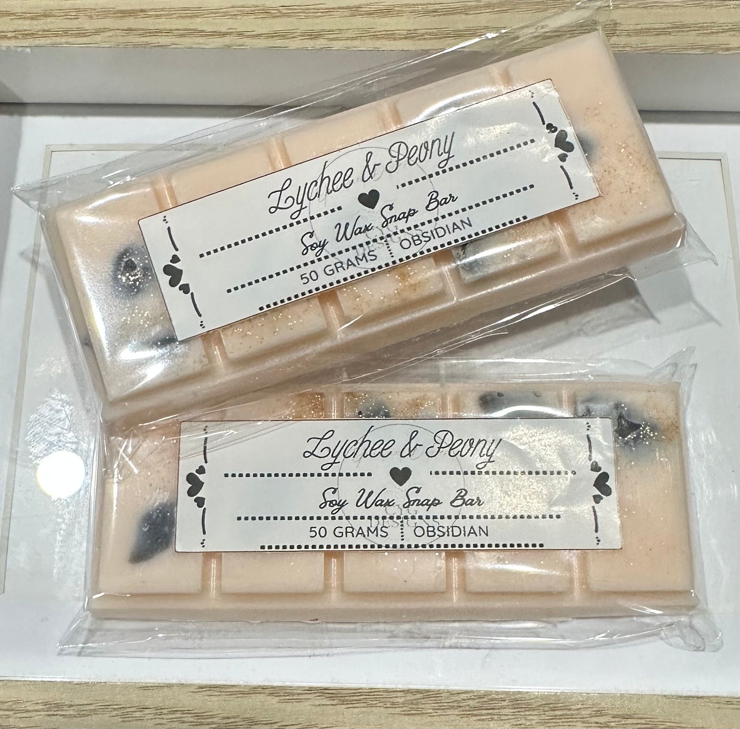 Lychee & Peony Soy Wax Snap Bar